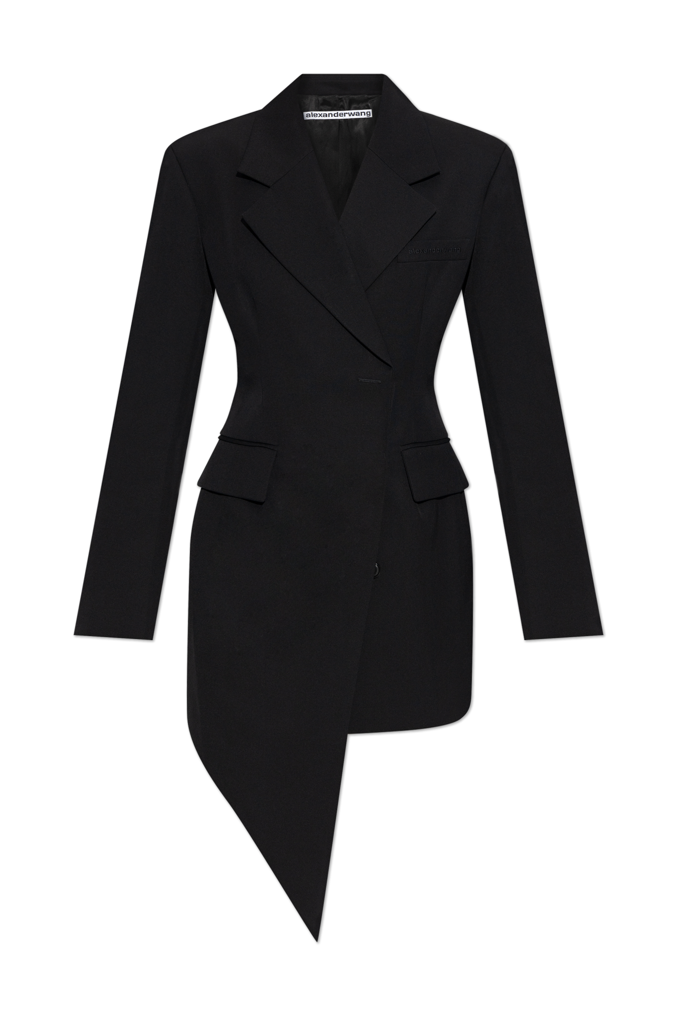 Black Asymmetrical blazer dress Alexander Wang Vitkac Canada